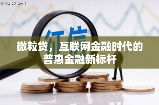 柳营微粒贷，互联网金融时代的普惠金融新标杆