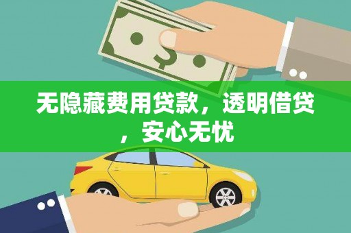 柳营无隐藏费用贷款，透明借贷，安心无忧