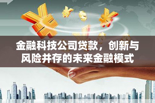 柳营金融科技公司贷款，创新与风险并存的未来金融模式