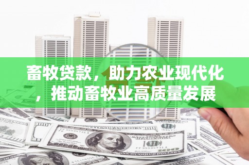 柳营畜牧贷款，助力农业现代化，推动畜牧业高质量发展
