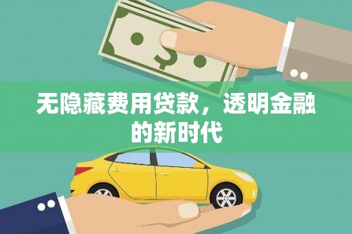 柳营无隐藏费用贷款，透明金融的新时代