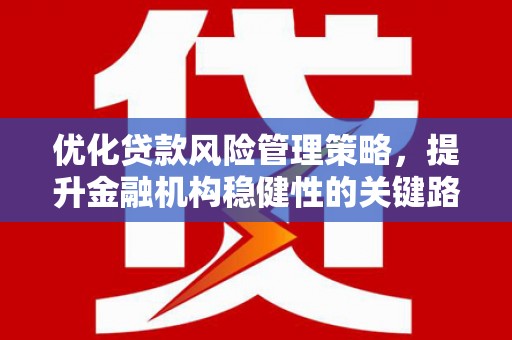 柳营优化贷款风险管理策略，提升金融机构稳健性的关键路径