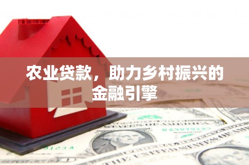 柳营农业贷款，助力乡村振兴的金融引擎