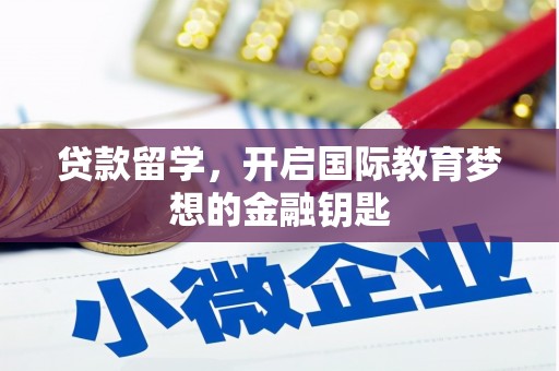 柳营贷款留学，开启国际教育梦想的金融钥匙