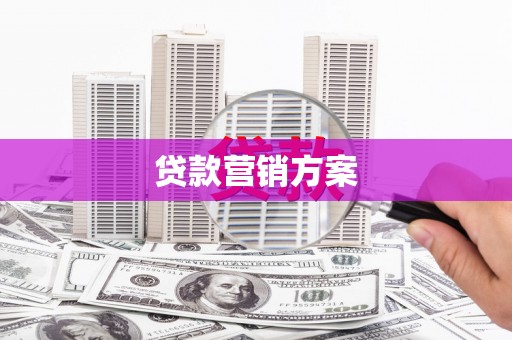 柳营贷款营销方案