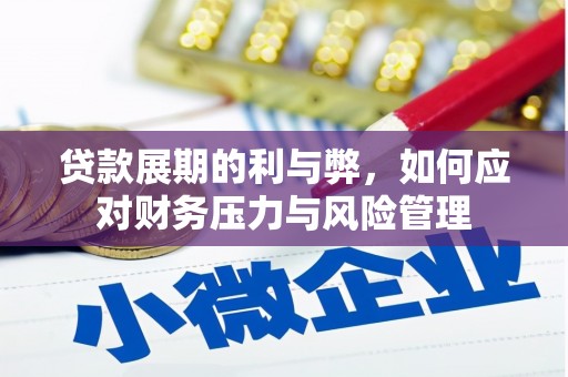 柳营贷款展期的利与弊，如何应对财务压力与风险管理