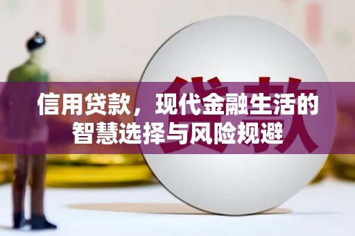 柳营信用贷款，现代金融生活的智慧选择与风险规避