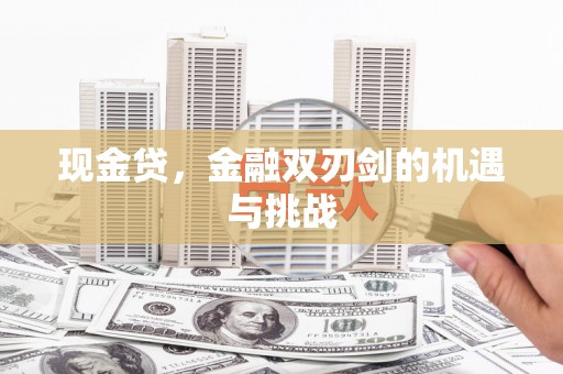 柳营现金贷，金融双刃剑的机遇与挑战