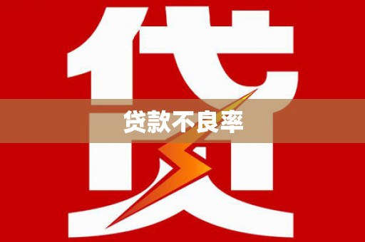 柳营贷款不良率