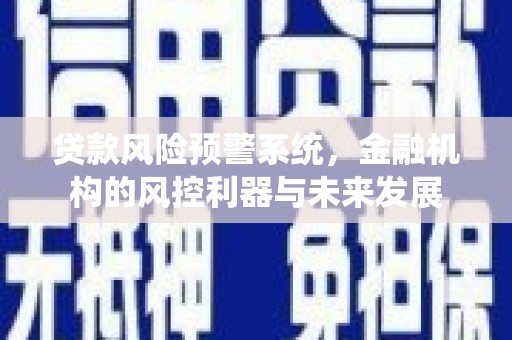 柳营贷款风险预警系统，金融机构的风控利器与未来发展