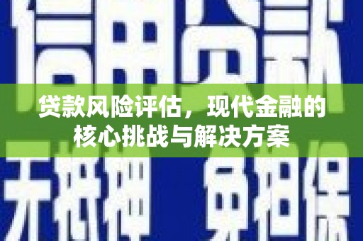 柳营贷款风险评估，现代金融的核心挑战与解决方案