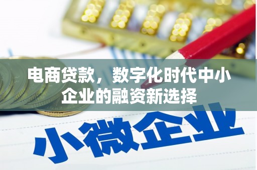 柳营电商贷款，数字化时代中小企业的融资新选择