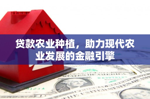 柳营贷款农业种植，助力现代农业发展的金融引擎