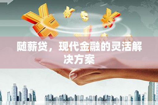 柳营随薪贷，现代金融的灵活解决方案