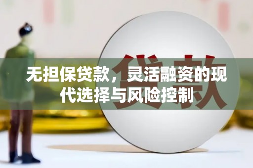 柳营无担保贷款，灵活融资的现代选择与风险控制