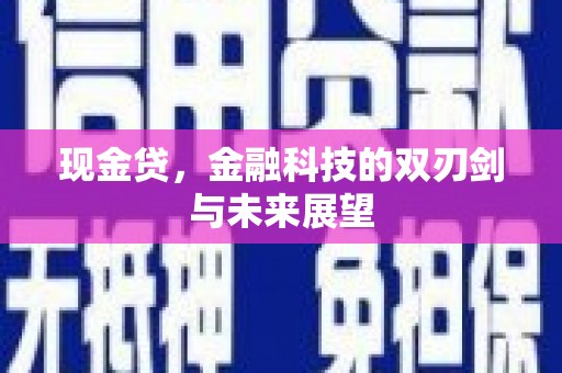 柳营现金贷，金融科技的双刃剑与未来展望
