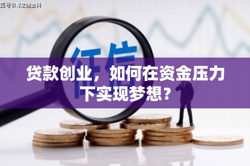 柳营贷款创业，如何在资金压力下实现梦想？