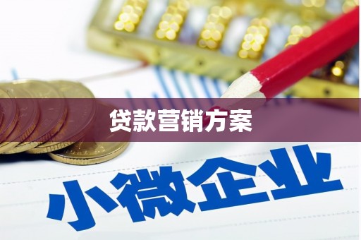 柳营贷款营销方案