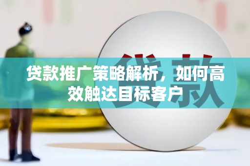 柳营贷款推广策略解析，如何高效触达目标客户