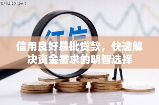 柳营信用良好易批贷款，快速解决资金需求的明智选择