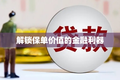 柳营解锁保单价值的金融利器