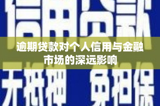 柳营逾期贷款对个人信用与金融市场的深远影响
