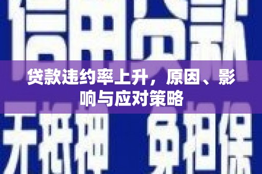 柳营贷款违约率上升，原因、影响与应对策略
