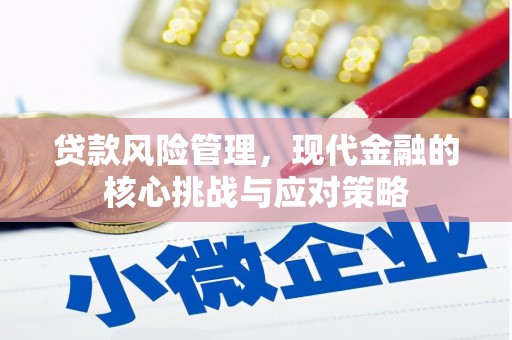 柳营贷款风险管理，现代金融的核心挑战与应对策略