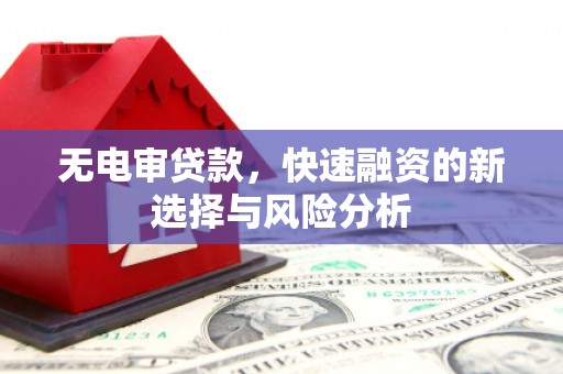 柳营无电审贷款，快速融资的新选择与风险分析