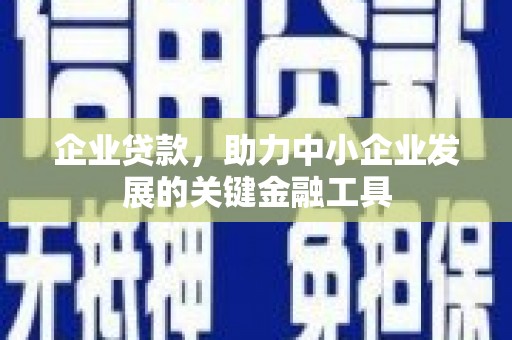 柳营企业贷款，助力中小企业发展的关键金融工具