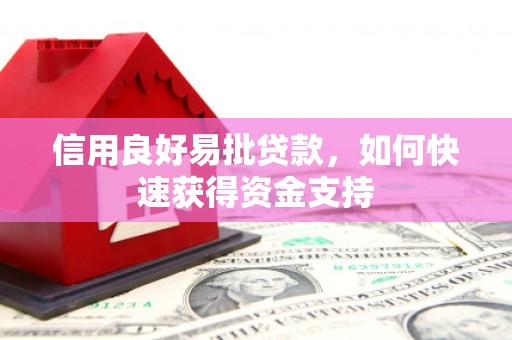 柳营信用良好易批贷款，如何快速获得资金支持