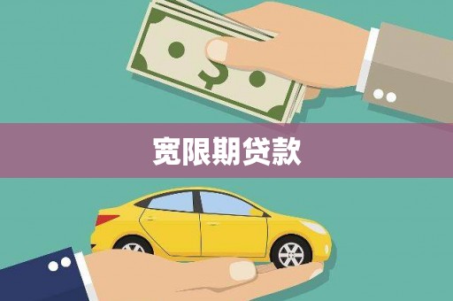 柳营宽限期贷款