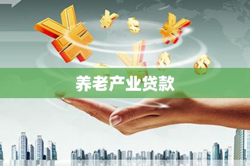 柳营养老产业贷款