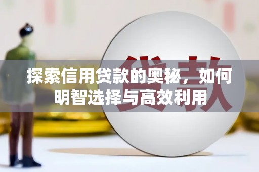 柳营探索信用贷款的奥秘，如何明智选择与高效利用