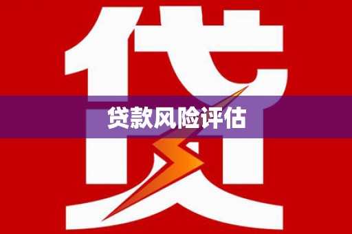 柳营贷款风险评估