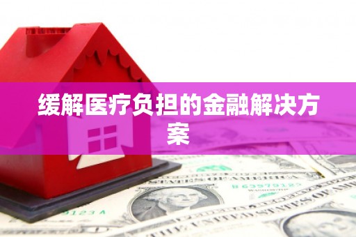 柳营缓解医疗负担的金融解决方案
