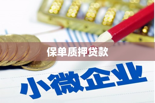 柳营保单质押贷款