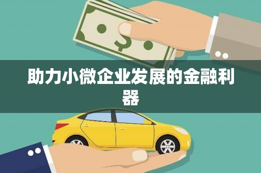 柳营助力小微企业发展的金融利器