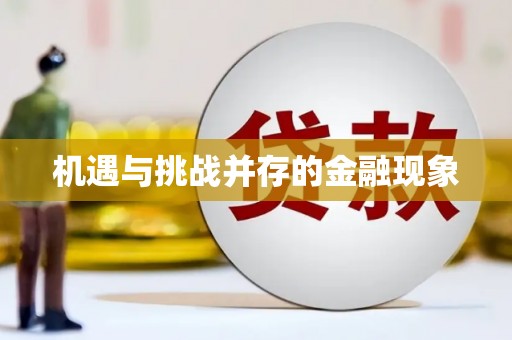 柳营机遇与挑战并存的金融现象