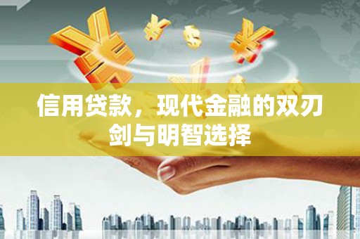 柳营信用贷款，现代金融的双刃剑与明智选择